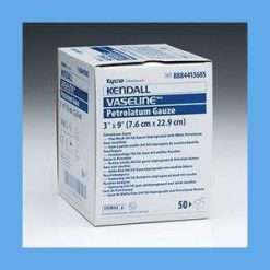 Covidien VASELINE Petrolatum Gauze Dressing 3" x 9" STERILE  dressing