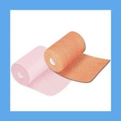 CoFlex TLC LITE Unna Boot Kit Foam, Fabric, Calamine 3" x 6" yds | Tan | Non Sterile